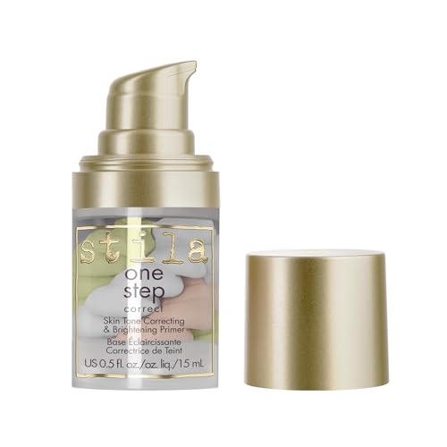 Image of Stila One Step Correct Skin Tone Color Corrector Mini Deluxe – All in 1 Travel Sized Brightening Primer Serum & Make-up Primer for Even Skin - 30ml
