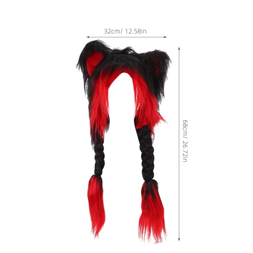 Protection d'oreilles efficace avec ce bonnet en peluche chat doux - 2