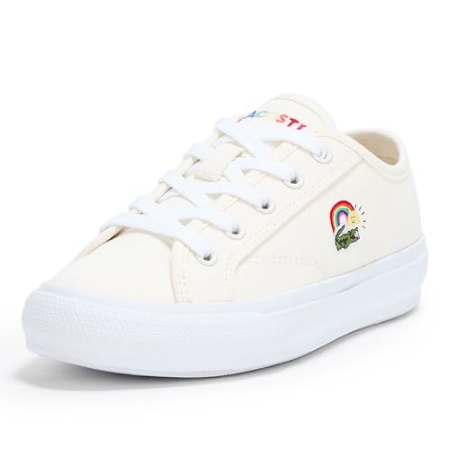 Lacoste Unisex-Child Children's Backcourt Sneaker, Brunette/Sepia, 12.5