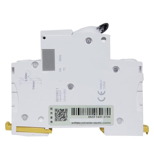 Disjoncteur sous vide 3P C2A A9F18302 Acti9 MCB Type C triphasé pour tableau électrique