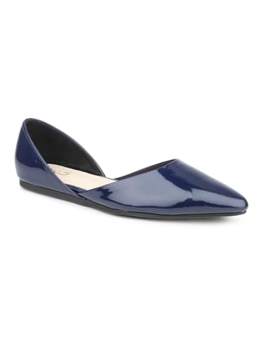 Inc.5 Women Navy Pointed Toe Ballerinas (B0CQPG6HNR) Amazon Price History, Amazon Price Tracker
