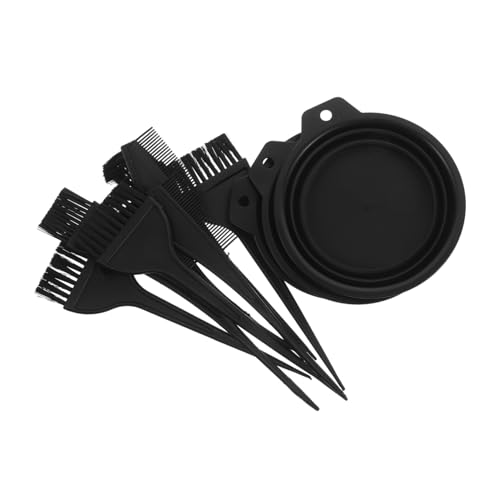 VICASKY 3 Sets Hair Coloring Dyeing Kit Hair Dye for Women Mixing Tint Bowl Dye Brush Black