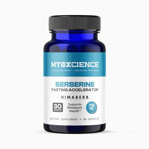 MYOXCIENCE Berberine Fasting Accelerator | Himaberb Berberine HCL with ALA (Alpha Lipoic Acid) and Biotin (90 Capsules)