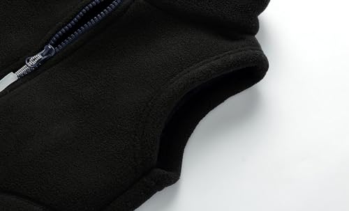 Mud Kingdom Boys Girls Polar Fleece Vest Winter Thick Warm Outerwear Funny Cartoon4