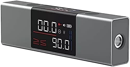 分度器、角度の測定の定規、多機能のゴニオメーター、レーザーの投げる角度のメートル、小型装飾のエンジニアの手持ち型の及ぶ高精度 LED スクリーンの角度の定規、速く、正確な、専門家 (デュアルレーザー)