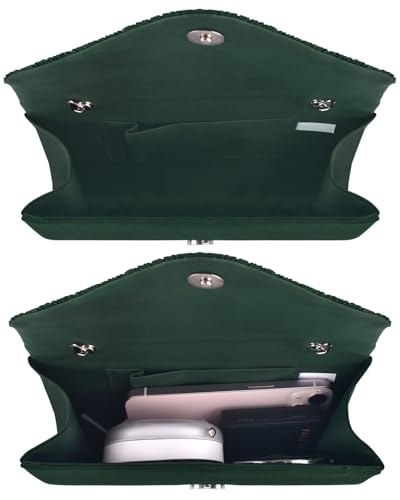 Image of TINDTOP Evening Clutch Purses for Women Handbags for Formal Wedding Party Cocktail Prom Crossbody Shoulder Envelope Bag | for Formal Wedding