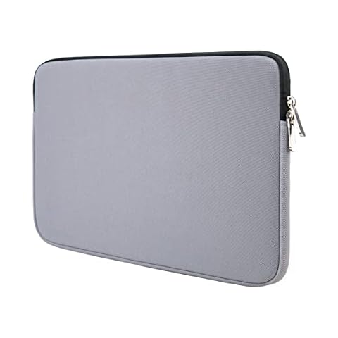 YINHANG 11-11.6 Inch Laptop Sleeve Case Compatible with 11" Chromebook Notebook Tablet 11.6" Macbook Air,Protective Neoprene Soft padded Zipper Computer Cover Carrying Bag,Grey Cover