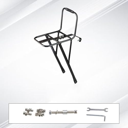 Portabicicletas frontal de carga para bolsa y cesta de transporte 7