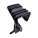 Danik Hook Marine Fender Hanger (Made in USA) – Knotless Adjustable C-Clip for Fast Fender Height Changes – Fits Square & Rectangular Rails on Pontoon and Deck Boats