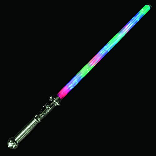 Flashing Panda Light Saber Multicolor Flashing LED Novelty Sword Rave Accessory