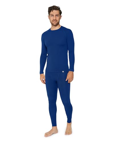 DANISH ENDURANCE Merino Wool Base Layer Set Men, Top and Bottom Set, Thermal Underwear for Mens, Long Johns, Long Sleeve