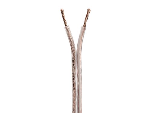 Monoprice Speaker Wire - 100 Feet with A Color Coded Conductor, 16AWG, Durable Plastic Jacket - Select Series