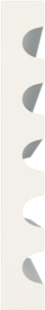 Ekena Millwork CAS05X79X01-CASE-12 Fluted Window & Door Casing, 5 1/8"W x 78 3/4"H x 5/8"D, Primed, 12 Pack