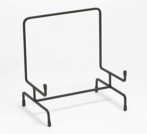 Tripar Small Black Metal Display Stand Easel for Bowl and Platters, Cookbooks, Pictures, Deep Dishes