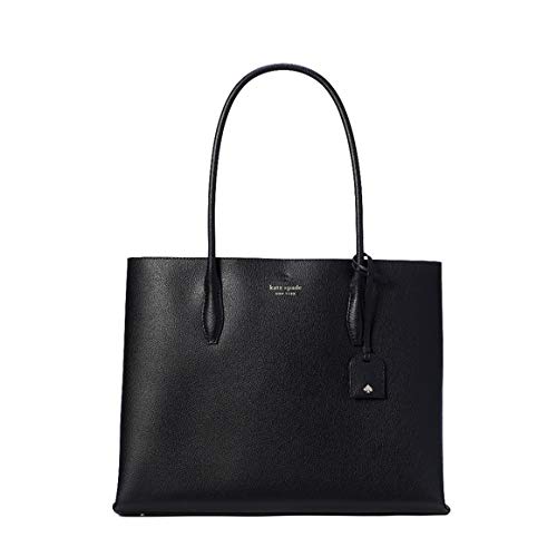 Buy Kate Spade New York Eva Large Leather Tote Shoulder Bag Black at