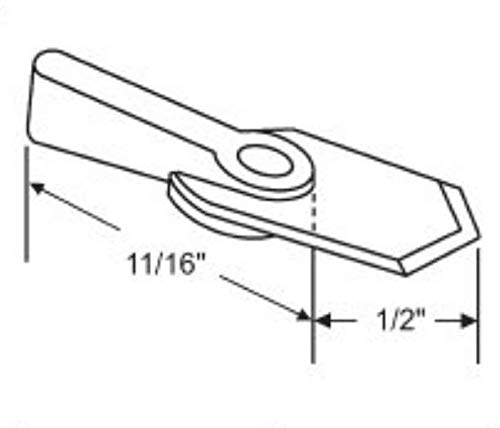 Screen Pointer Latch White (100)