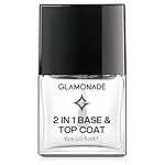Base Top Coat Nail Polish: 2 in 1 Clear Quick Dry Nail Polish Color Protection Long Lasting Shine Polish Resists Smudging Chipping Fading Fast Air Dry Nail Coat for Women