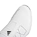 adidas Men's ZG23 BOA Golf Shoes, Footwear White/Core Black/Silver Metallic, 10 Wide