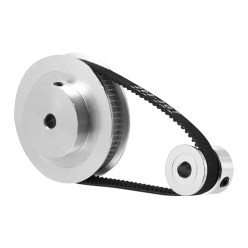 CIYODO 1 Set Drive Pulley Model Accessories Aluminum Synchronous Wheel Tough Built Tool Aluminum Timing Belt Pulley Synchronizing Wheel Printer Supplies Mechanic Belt Aluminum Alloy