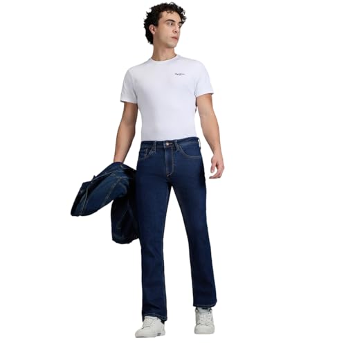 Image of Pepe Jeans Men's Jeans | Mid Rise | Bootcut Fit | Stretchable