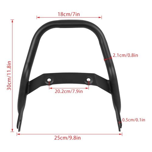 Porte-Bagages de voyage pour Monkey 125 Z125 en road trip - 7