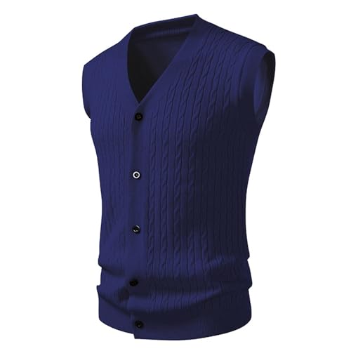 Cardigan hombre lana y chaqueta de punto informal para otoño e invierno