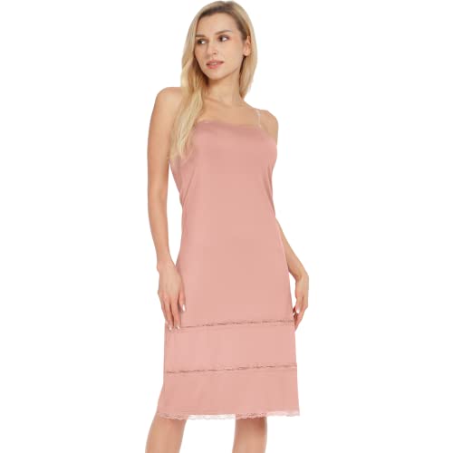 Image of MANCYFIT Strapless Slips for Under Dresses Women Full Slip with Invisible Straps