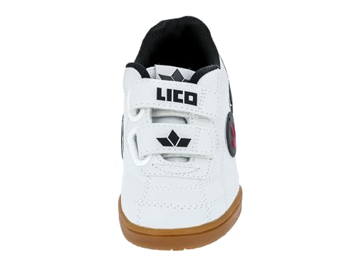 Lico Unisex Kinder Bernie V Hallenschuhe, Weiß Marine, 29 EU – Ansicht 4