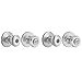 Kwikset 94002-871 Tylo Keyed Entry Knob in Satin Chrome (Pack of 2)