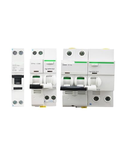 Mini disyuntor para evitar cortocircuitos con proteccion iDPNa 1P+N 20A 6