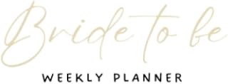 Bride to be - Weekly Checklist Notebook