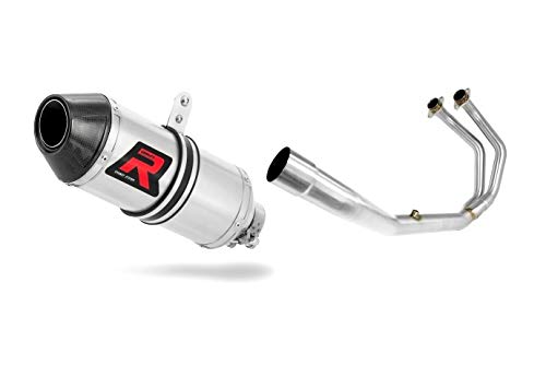 DOMINATOR Impianto di scarico Collettori Marmitta Silenziatore HP3 compatibile con YZF R3 2015-2021