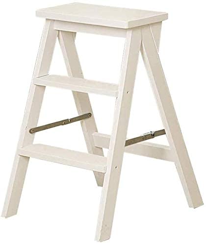 Escalier créatif intérieur mobile et escabeau en bois pliant multifonction