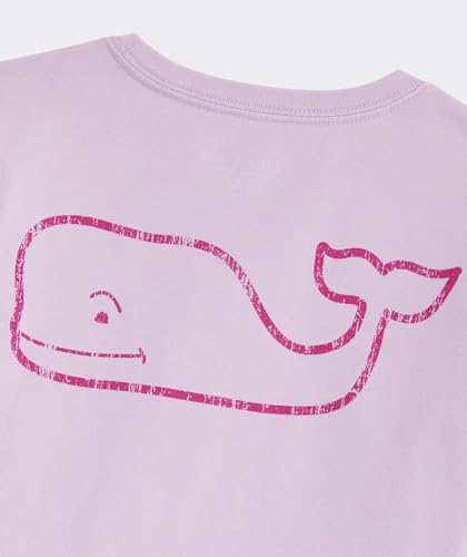 Image of Vineyard Vines Girls Vintage Whale Long-Sleeve Pocket Tee