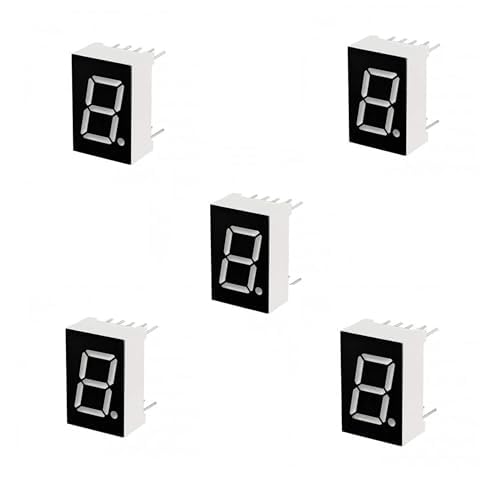 Lalitha Single Digit 7-Segment Display Common Cathode for Arduino ...
