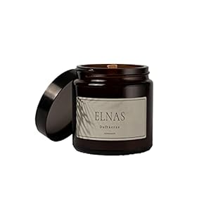 Duftkerze, Knisterkerze, Reichtum-Kerze“Geldmagnet“ mit ätherischen Ölen von Patchouli, Kiefer, Pfefferminze, sorgt für finanzielle Freiheit, Duftkerze lange Brenndauer, kleines Geschenk für Frauen