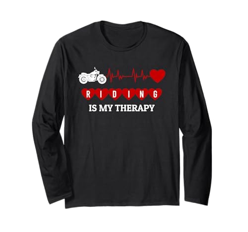 Riding Heartbeat Heartline Horse Lover Equitation Homme Femme Manche Longue