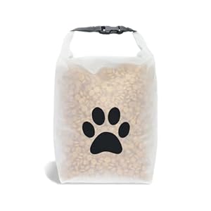 rezip Large Pet Food Storage Bag (40-Cup) | BPA-Free, Food Grade, Pet Safe | Keeps Food Fresh for Camping, Dog Boarding, Travel, and Everyday | Machine Washable