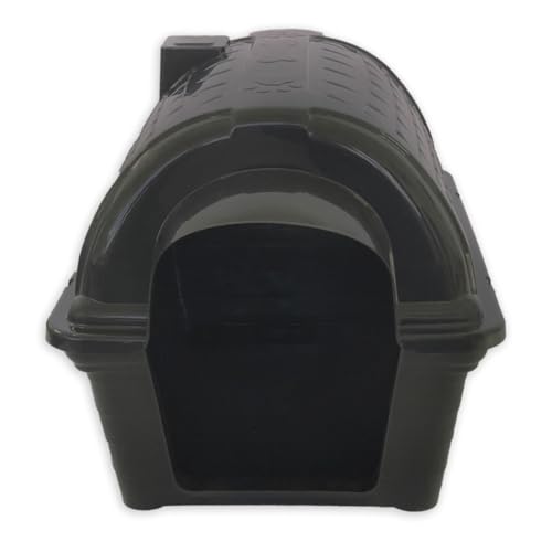 Casinha Pet Iglu para Cachorros de Porte Médio N4 – Conforto, Estilo e Praticidade (Preta, N4)