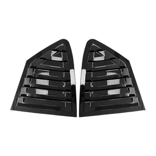 Persiennes de vitre latérale Ford Focus 2019-2023 autocollant noir laqué