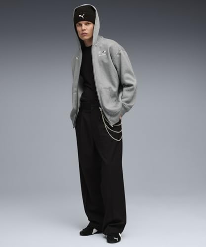 Image of Puma BMW Men Full Sleeve Cotton Full Zip with Pocket Sweat Jacket