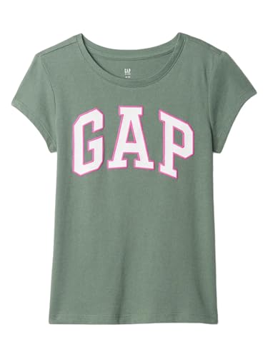 Image of Gap Girls Short Sleeve Logo Tee T-Shirt