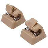 【Sonnenblenden-Cliphalter】Dieses Set mit 2 Sonnenblenden-Clips wurde speziell für die Modelle W123, W124, W126, W140 und W entwickelt. Sie halten die Sonnenblende sicher an Ort und Stelle, damit sie nicht herunterfällt.