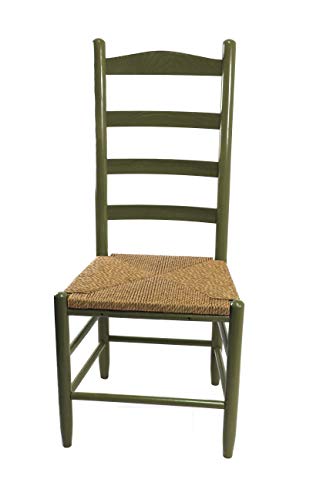 Dixie Seating Penrose Wood Ladderback Dining Chair No. 12W Olive #TOP16
