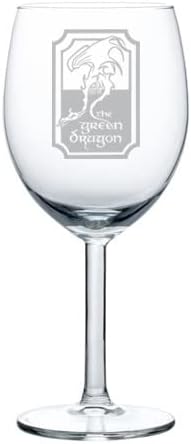MIP Vaso de vino de regalo The Green Dragon (10 onzas)