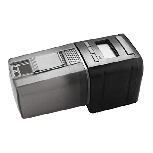 Hohopeti Automatic Feeder for Fish Tanks Feeder 1-4 Feeding Times Aquarium Accessories 10l Large Capacity