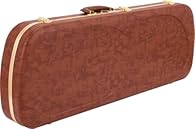 Military grade ATA molded ABS outer shell with faux cowhide print and grained leather surface texture Custom EPS foam inner nest; extended reach neck protection cradle Soft burnt orange acrylic plush interior Vintage-inspired interior nameplate Doubl...