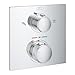 Produktbild GROHE Thermostat-Brausebatterie Allure 29181_2, integrierte 2-Wege-Umstellung, Fertigmontageset für Rapido SmartBox, chrom