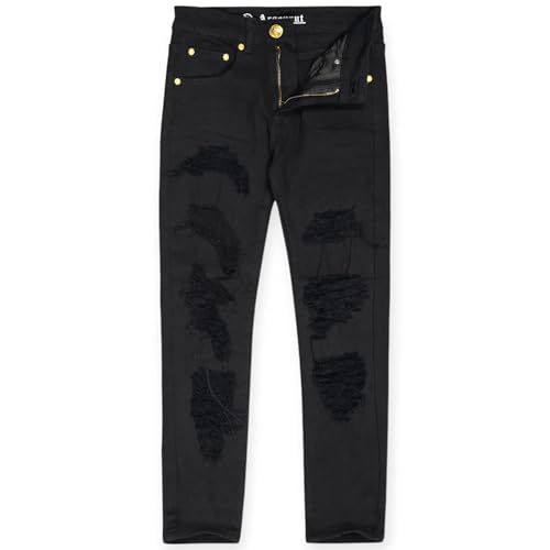 Kids Ripped Pants (Black)