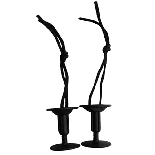 jiingekk 2Pcs Surfboard Leash Rope Plug With Detachable Slots Nylons Surfboard Rope Plug For Stand Up Paddles Surfboard